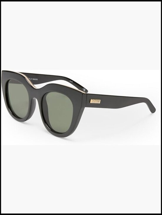 Oversized Cat Eye Sunglasses with UV Protected Lenses Oversized Cat Eye Sunglasses with UV Protection and Scratch  main image 3